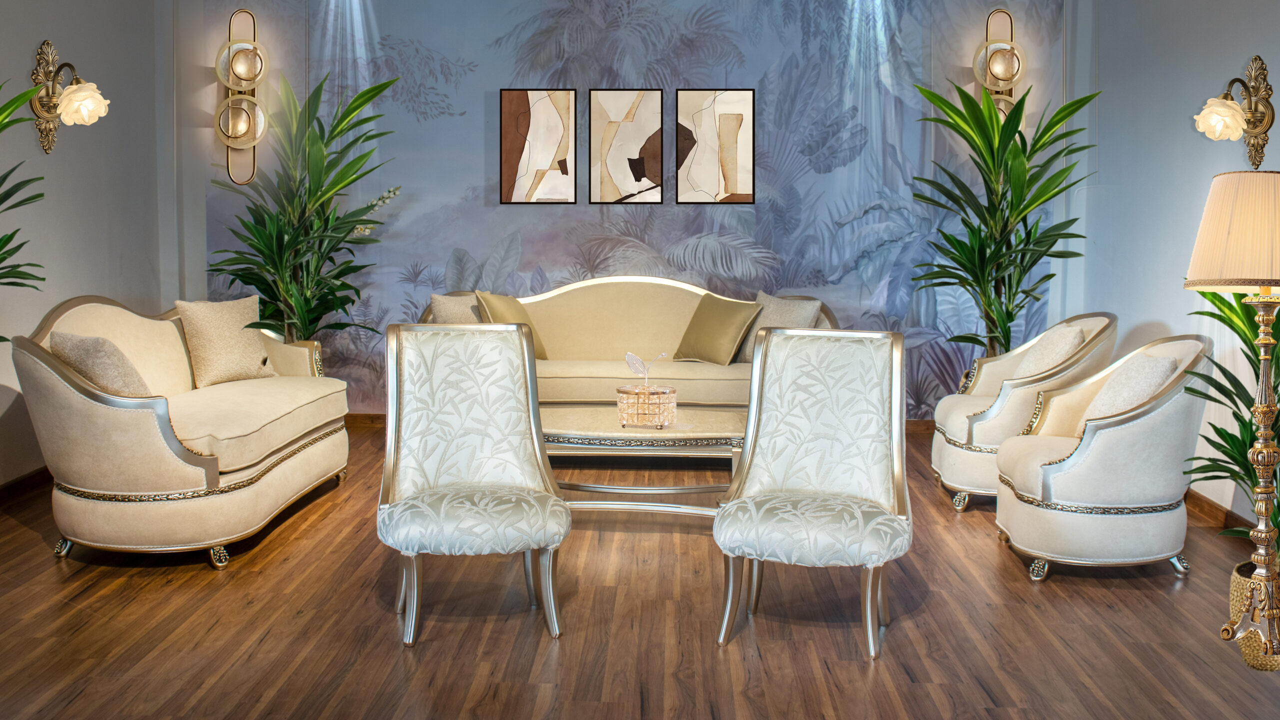 صالونات مودرن وكلاسيك